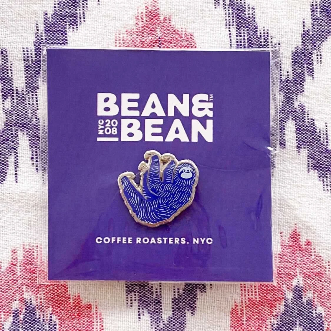 Limited Edition Sloth Enamel Pin - Image 3