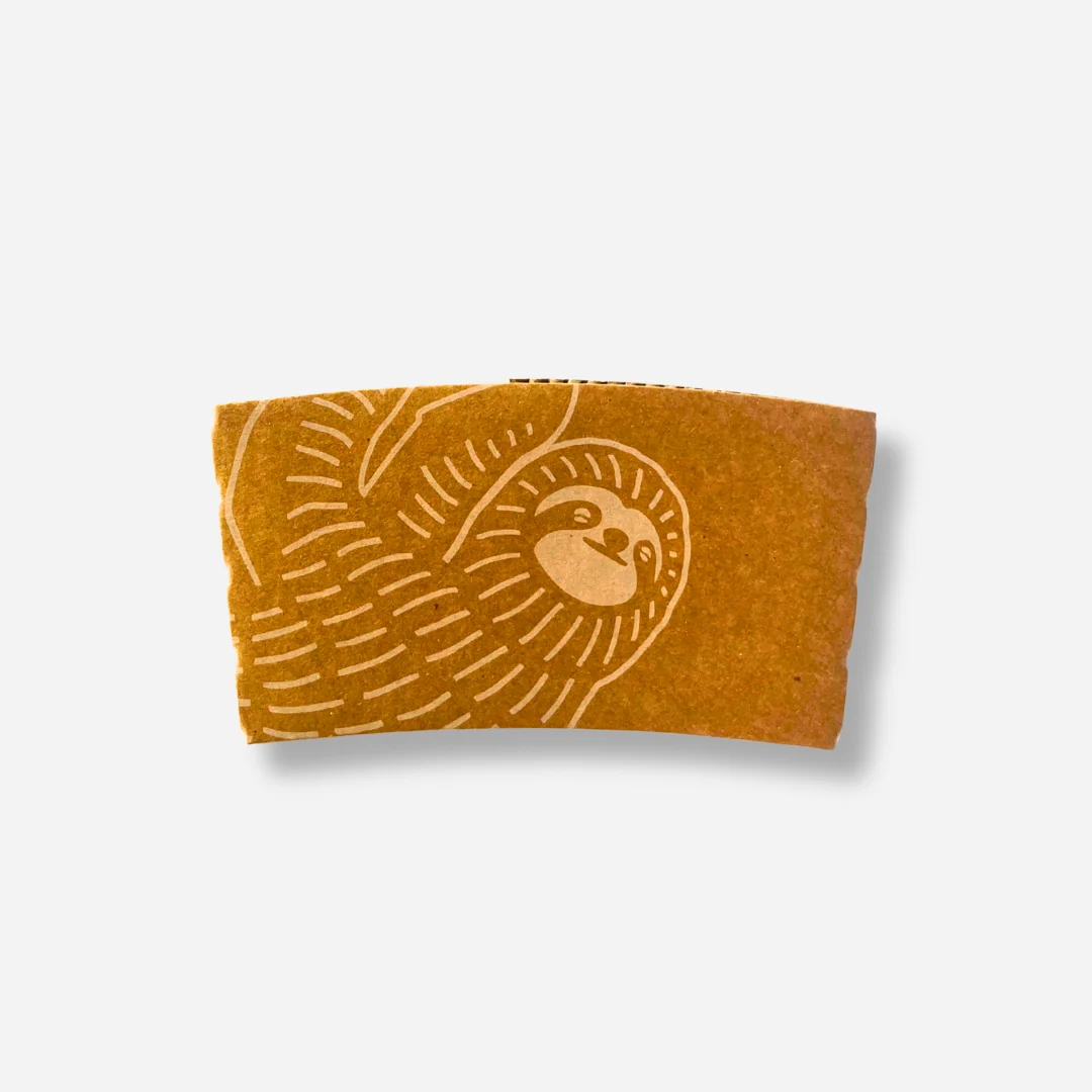 B&B Recycled Kraft Hot Cup Sleeves 1000pcs (Box of 1000) - Image 3